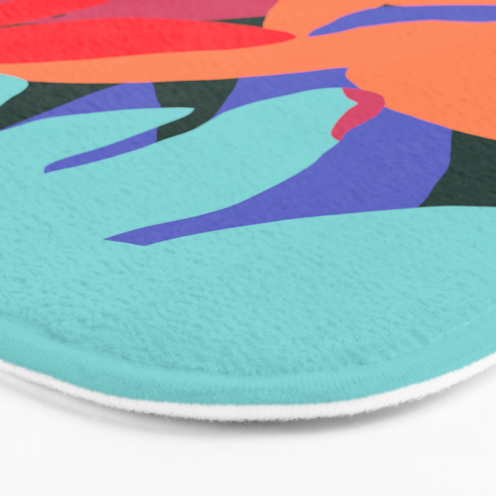 Where Flowers Blossom, So Does Hope. #painting #abstract Bath Mat Gallery Image 3