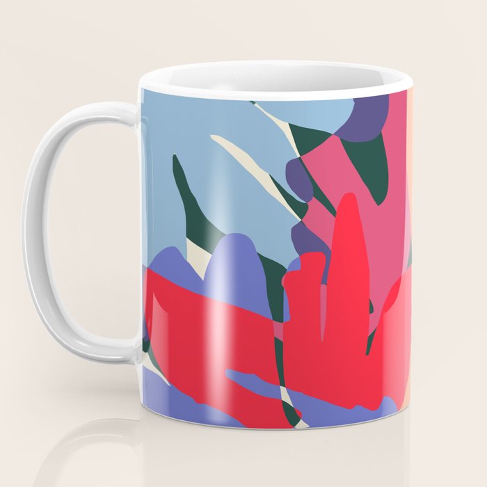 Where Flowers Blossom, So Does Hope. #painting #abstract Coffee Mug Gallery Image 3