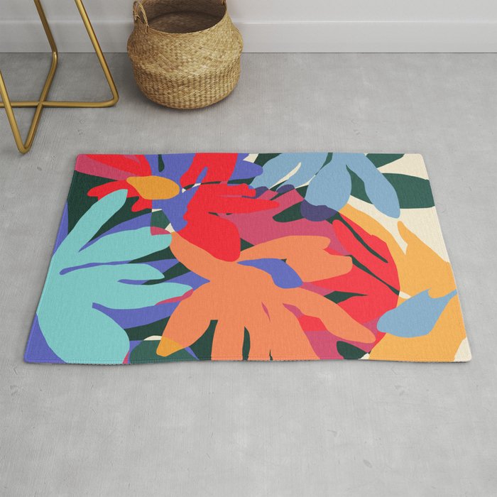 Where Flowers Blossom, So Does Hope. #painting #abstract Rug Gallery Image 1