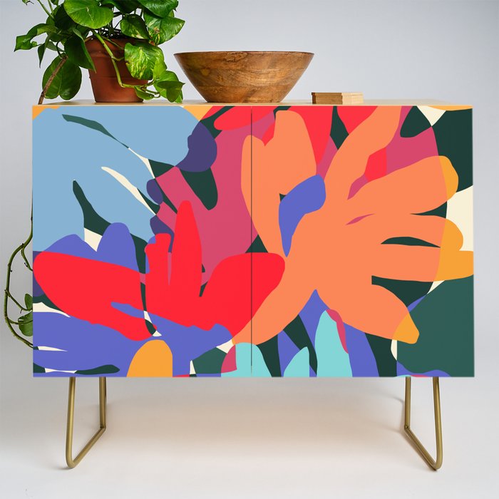 Where Flowers Blossom, So Does Hope. #painting #abstract Credenza Gallery Image 1