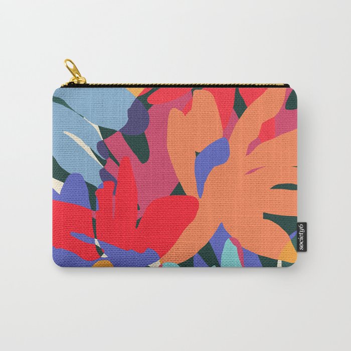 Where Flowers Blossom, So Does Hope. #painting #abstract Carry All Pouch Gallery Image 1