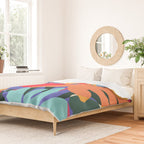 Where Flowers Blossom, So Does Hope. #painting #abstract Duvet Cover Gallery Image 2