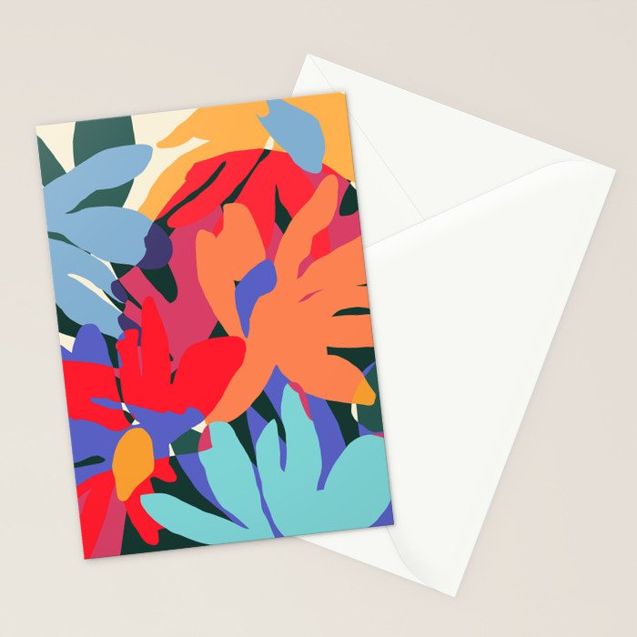 Where Flowers Blossom, So Does Hope. #painting #abstract Stationery Card Gallery Image 2