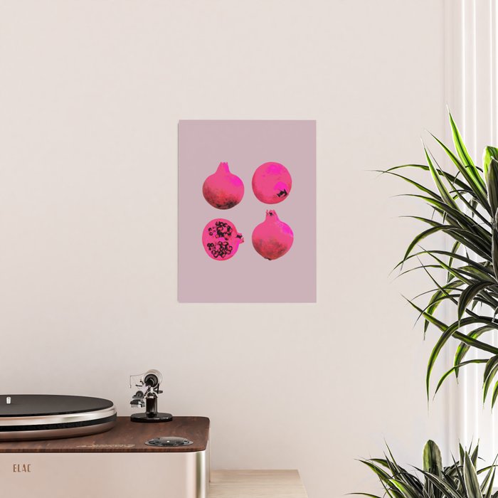 Pomegranates(Pink) Poster Gallery Image 2