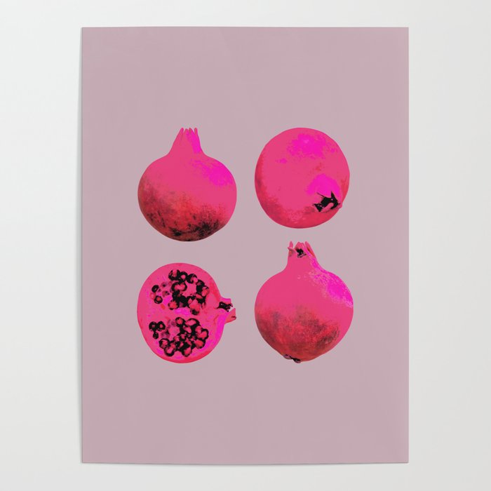 Pomegranates(Pink) Poster Gallery Image 4