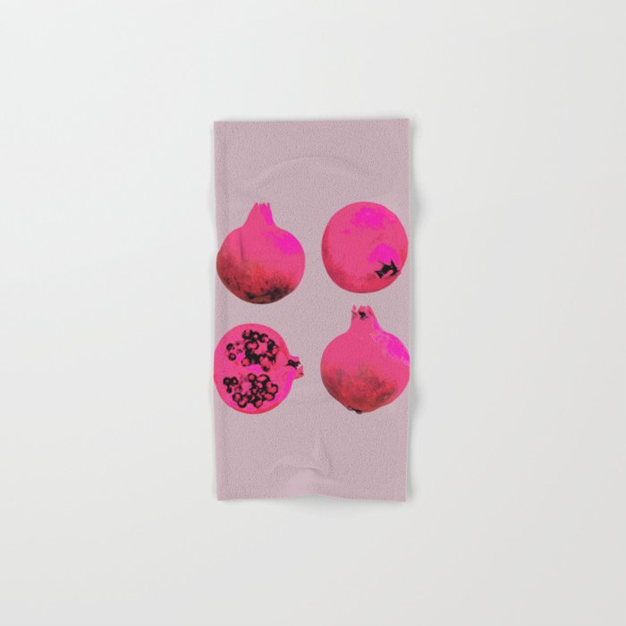 Pomegranates(Pink) Bath Towel Gallery Image 1