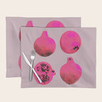 Pomegranates(Pink) Placemat Gallery Image 1