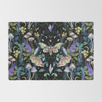 Crystals Moth Mushrooms Rug Gallery Image 2