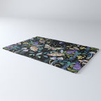 Crystals Moth Mushrooms Rug Gallery Image 3