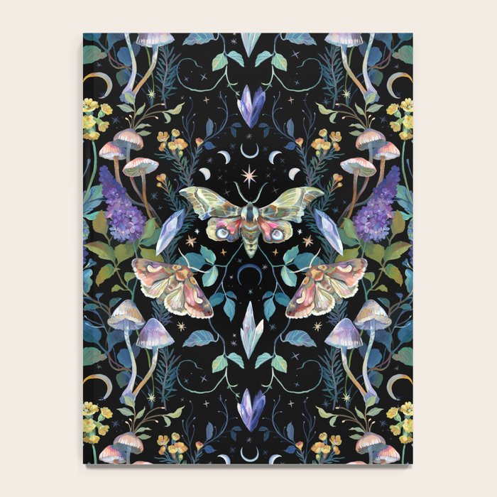 Crystals Moth Mushrooms Notebook Gallery Image 4