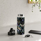 Crystals Moth Mushrooms Water Bottle Gallery Image 4