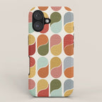 Colorful modern abstract iPhone Case Gallery Image 1