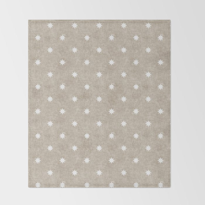 stars on stone Throw Blanket Gallery Image 2
