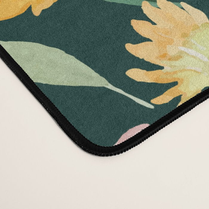 Wildflower Field on Pine Grove - Pink, Orange, Blue, & Purple Desk Mat Gallery Image 4