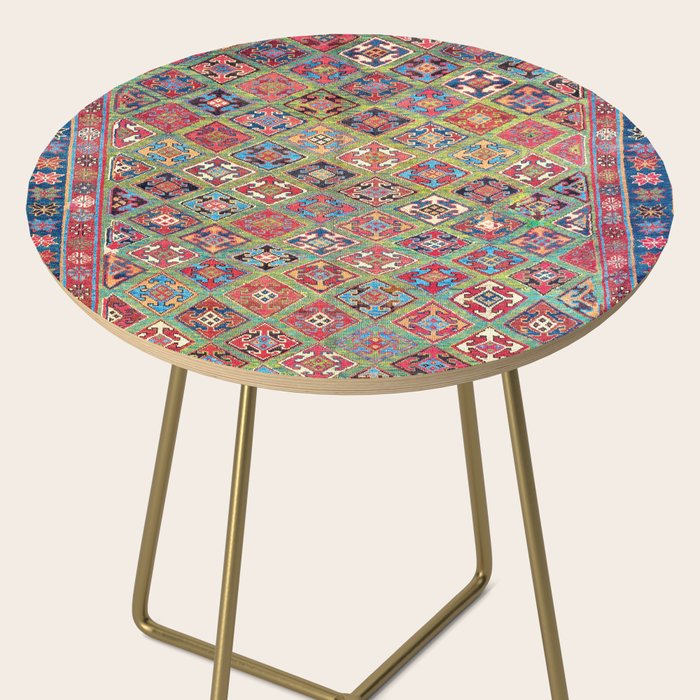 Afshar Varamin North Persian Rug Side Table Gallery Image 2
