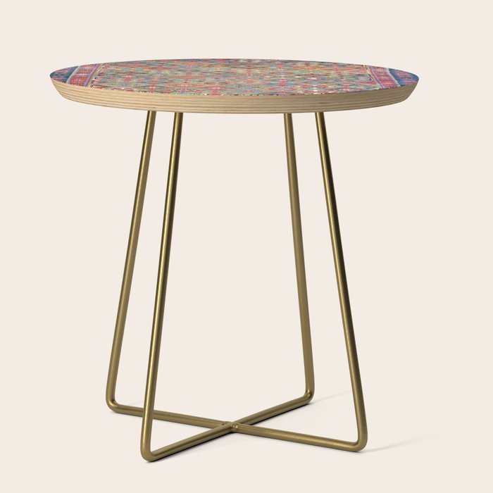 Afshar Varamin North Persian Rug Side Table Gallery Image 1