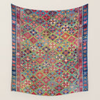 Afshar Varamin North Persian Rug Wall Tapestry Gallery Image 4