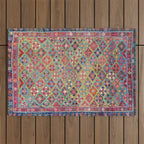 Afshar Varamin North Persian Rug Outdoor Rug Gallery Image 1