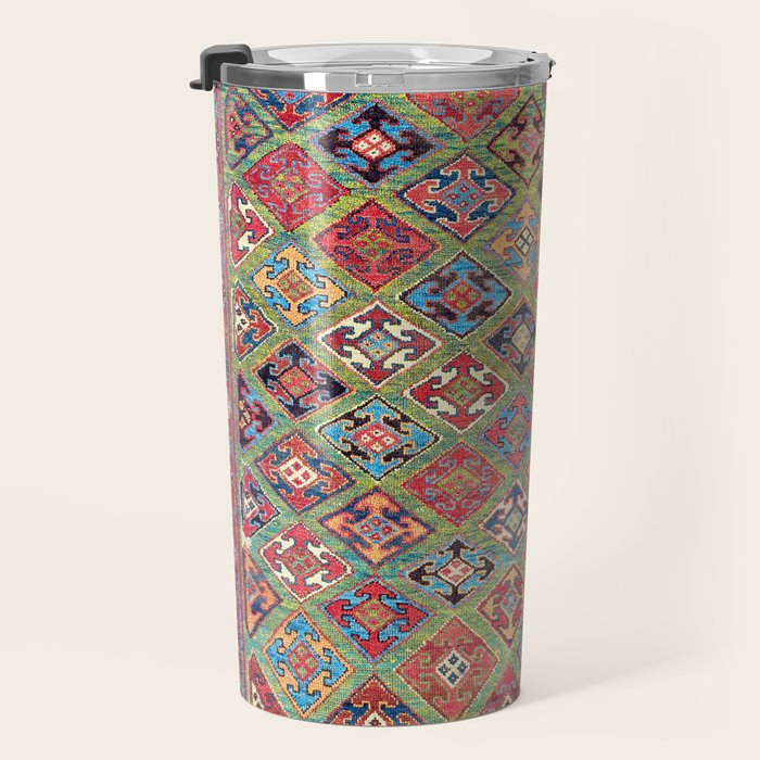Afshar Varamin North Persian Rug Travel Mug Gallery Image 3