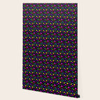 Fun colorful abstract organic shape art pattern Wallpaper Gallery Image 2