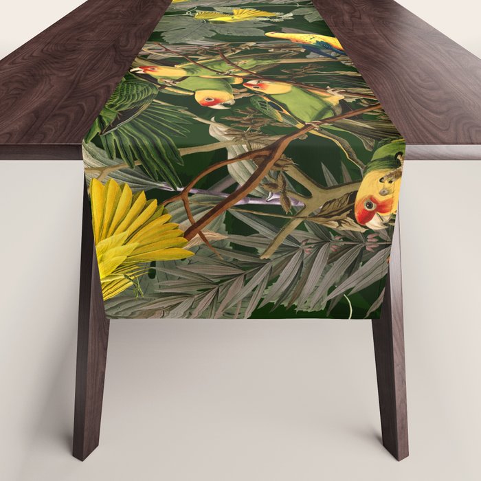Floral and Birds XXXVI Table Runner Gallery Image 1