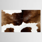 Brown Cowhide Tablecloth Gallery Image 2