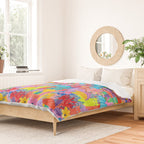 Cute Cats Hide and Seek Duvet Cover Gallery Image 2