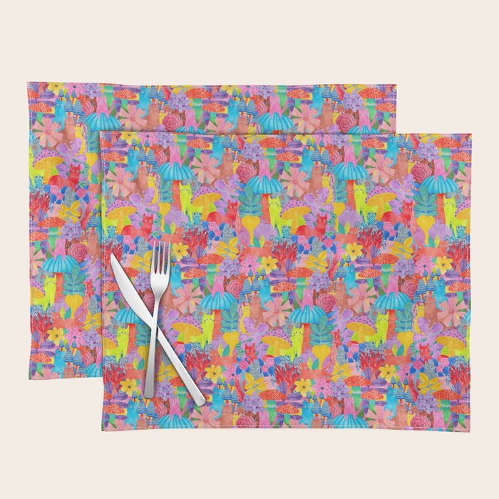Cute Cats Hide and Seek Placemat Gallery Image 1