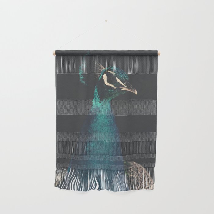Peacock and Proud - Beautiful Bird photography by Ingrid Beddoes Wall Hanging Gallery Image 1