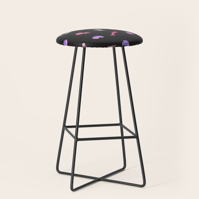 Squids - black Stool Gallery Image 1