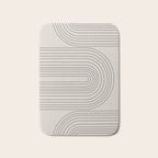 Arch Art, Modern Pattern, Mid Century  Bath Mat Gallery Image 1