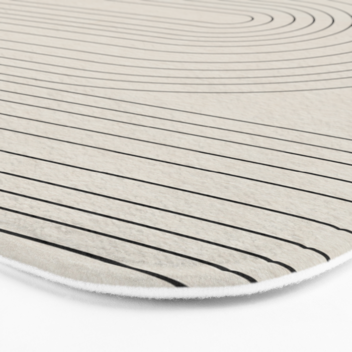Arch Art, Modern Pattern, Mid Century  Bath Mat Gallery Image 3
