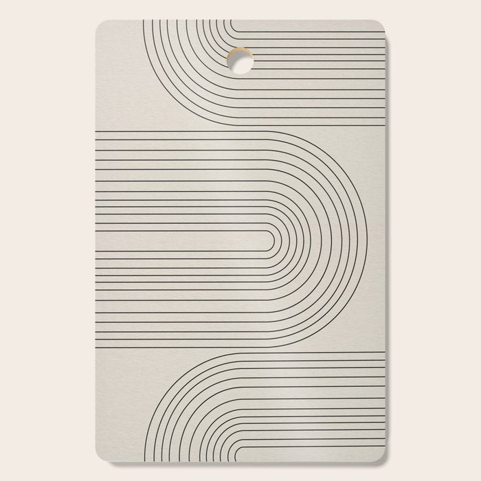 Arch Art, Modern Pattern, Mid Century  Cutting Board Gallery Image 1