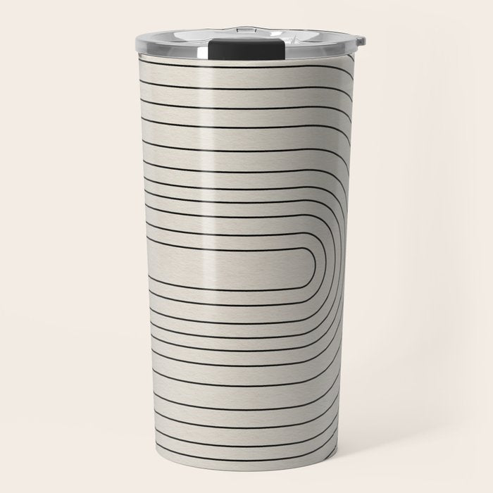 Arch Art, Modern Pattern, Mid Century  Travel Mug Gallery Image 1