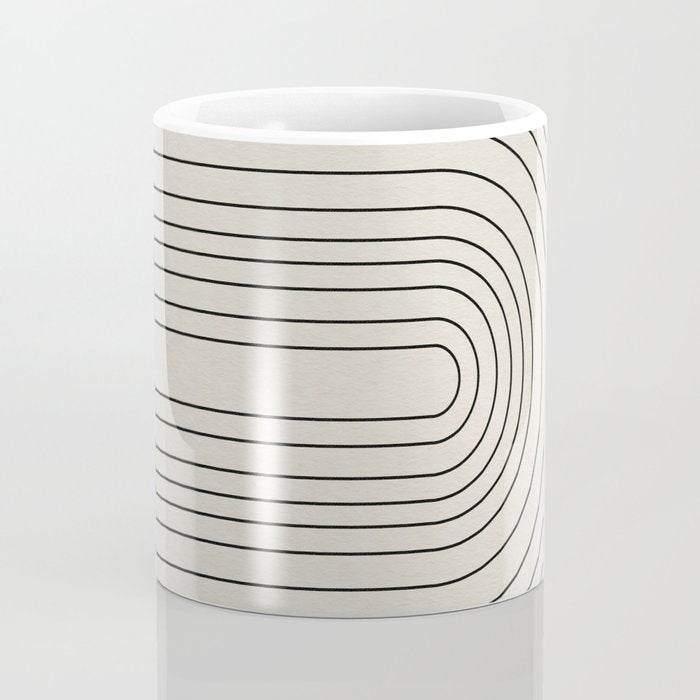 Arch Art, Modern Pattern, Mid Century  Coffee Mug Gallery Image 4