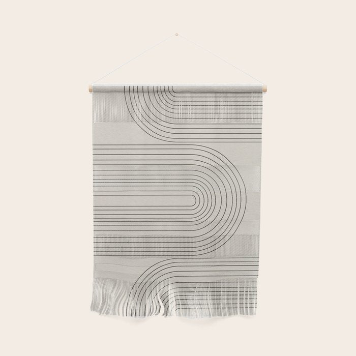 Arch Art, Modern Pattern, Mid Century  Wall Hanging Gallery Image 1