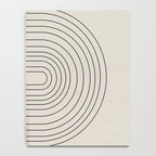 Arch Art, Modern Pattern, Mid Century  Notebook Gallery Image 4
