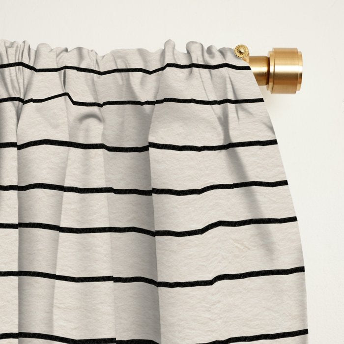 Arch Art, Modern Pattern, Mid Century  Window Curtain Gallery Image 2