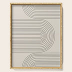 Arch Art, Modern Pattern, Mid Century  Serving Tray Gallery Image 1