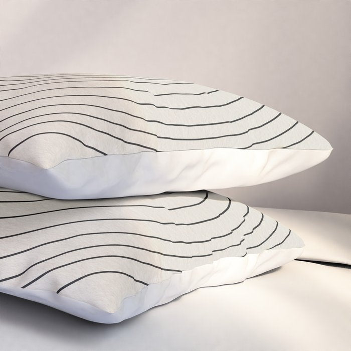 Arch Art, Modern Pattern, Mid Century  Pillow Sham Gallery Image 3