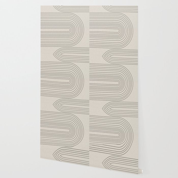 Arch Art, Modern Pattern, Mid Century  Wallpaper Gallery Image 2