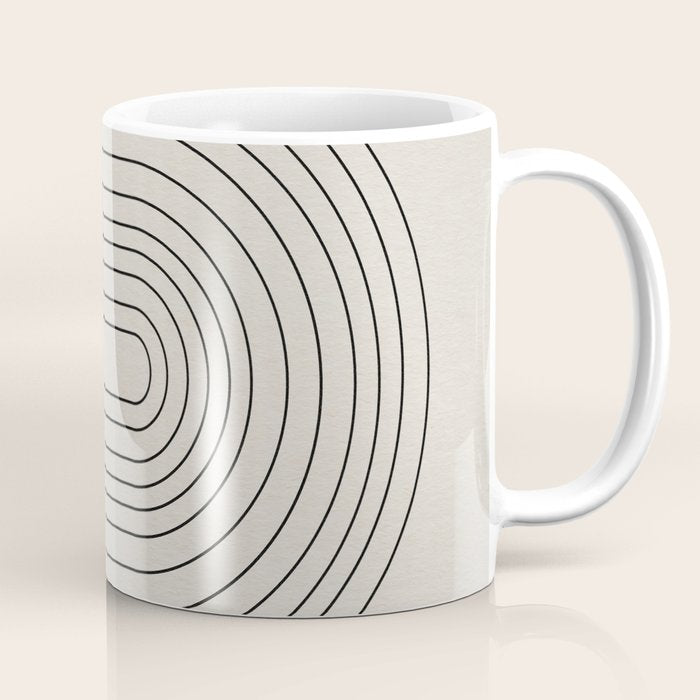 Arch Art, Modern Pattern, Mid Century  Coffee Mug Gallery Image 1