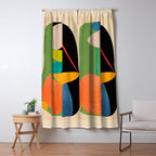 Abstract Stones 8 Window Curtain Gallery Image 5