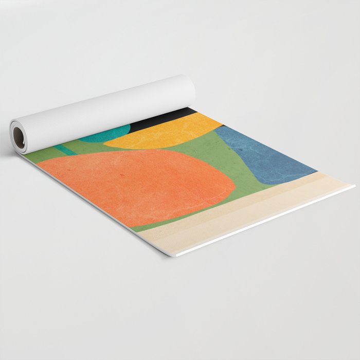 Abstract Stones 8 Yoga Mat Gallery Image 2