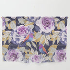 Bird in the rose bush D Wall Hanging Gallery Image 1