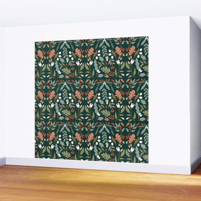 Happy Holidays Wall Mural Gallery Image 2