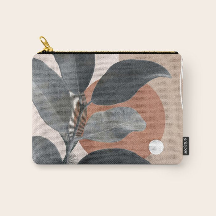 Plant Life Design 02 Carry All Pouch Gallery Image 1
