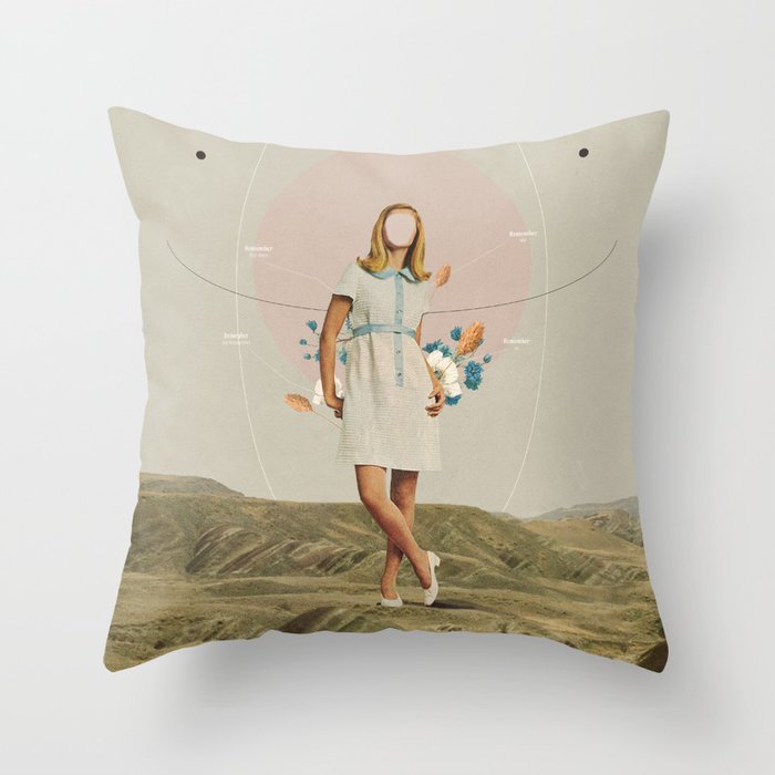 Remember our Tomorrows Throw Pillow Gallery Image 1