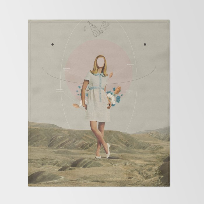 Remember our Tomorrows Throw Blanket Gallery Image 2