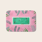 Pink riad pool Bath Mat Gallery Image 1